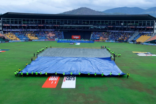 भारत र पाकिस्तानबीचको खेल वर्षाका कारण रद्द, दुबै टोलीले अंक बाँडे